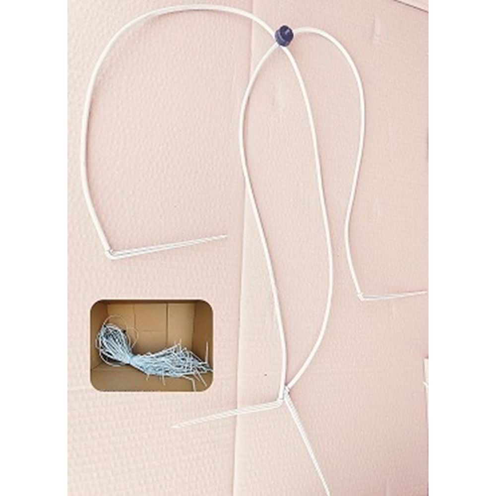 SPAGETTİ HIROPONIC 4LÜ SET-5MM-100CM-BEYAZ SPAGETTİ-8LT DAMLATICI-LAB.KAZIK DAĞITICI
