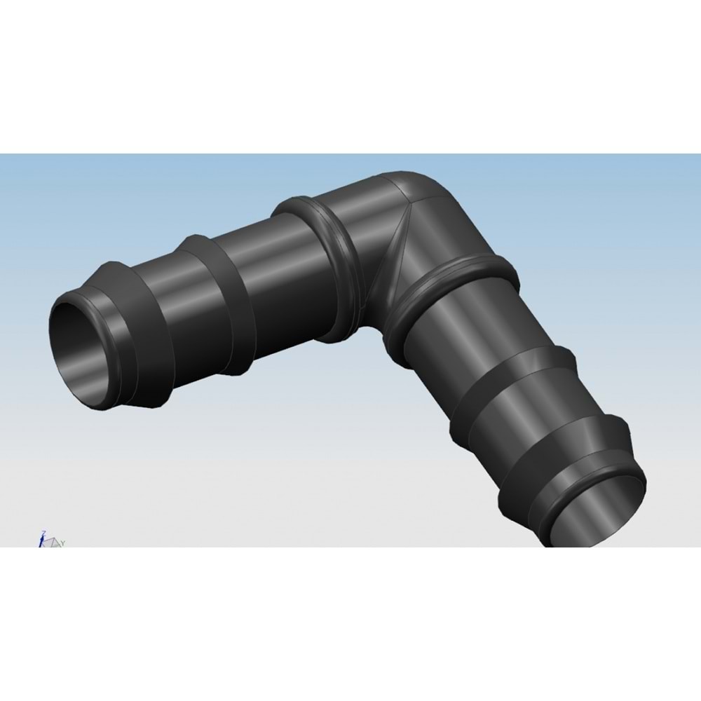 DAMLAMA DİRSEK KURT AĞIZ 20 MM